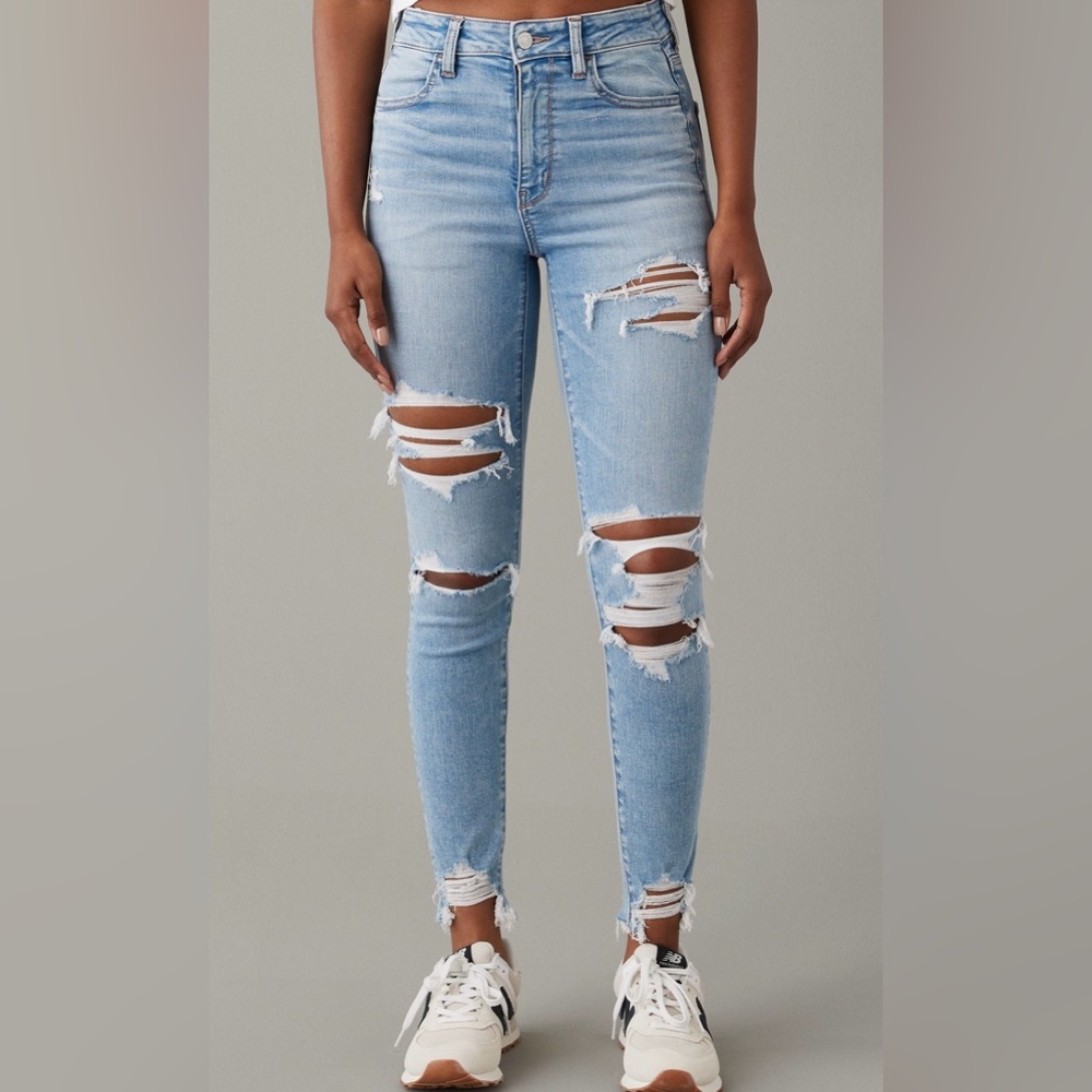 NWT American Eagle Next Level Stretch Super High-rise Jegging 20 Regular
